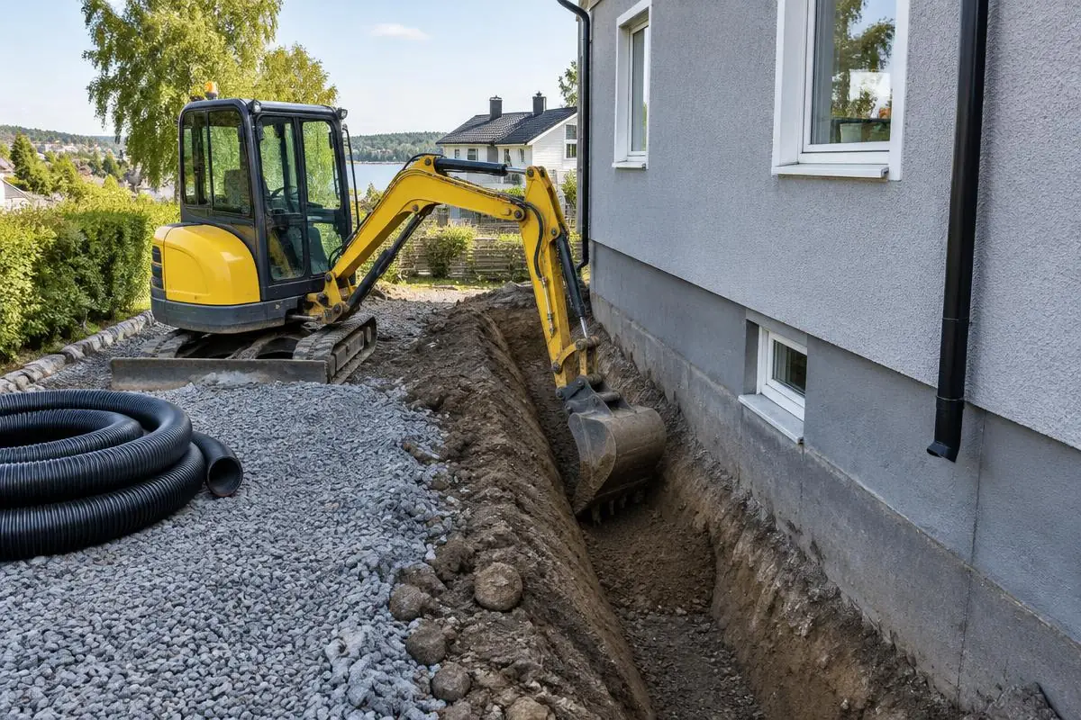 Dränering