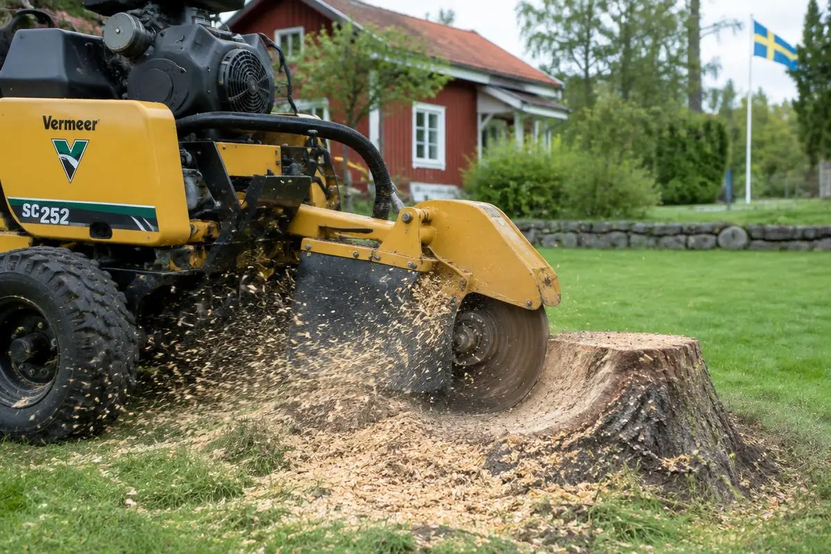 Stubbfräsning